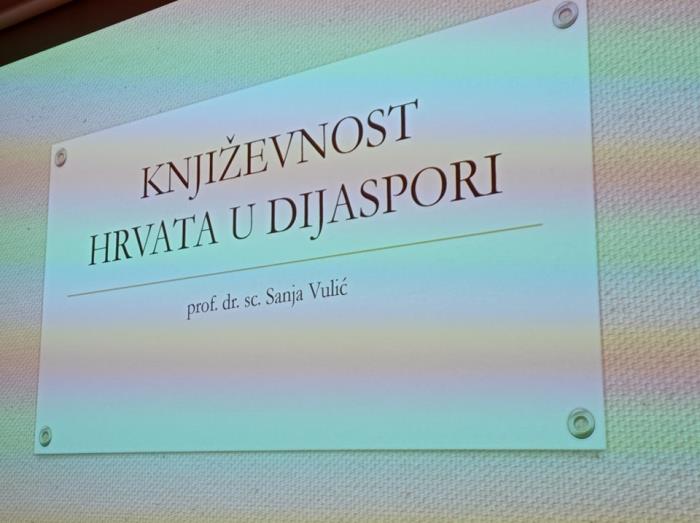 Održano Predavanje o književnosti u dijaspori – Hrvati izvan Hrvatske